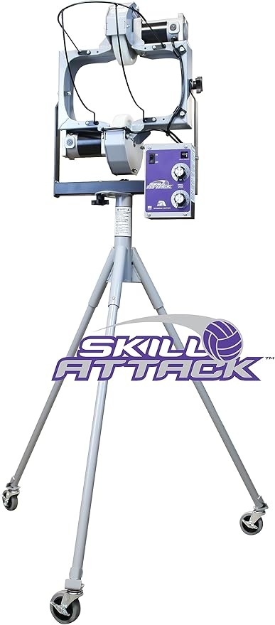 Skill Attack Volleyball Machine and Individual Training Tool for Serve Receive, Defensive and Attacking Drills, by Sports ...