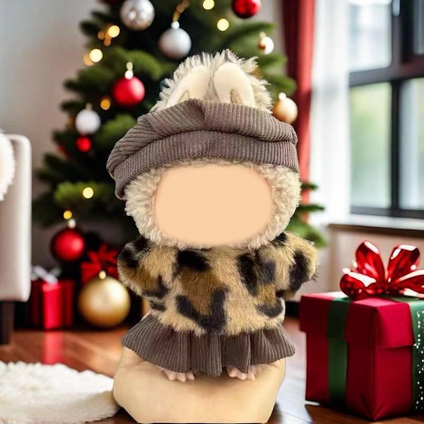 6 Pack Doll Clothes for 17 cm Doll, Exquisite Luxury Designer Outfits with Hats & Accessories, Cute Doll Clothing Set Suitable for Dress up Unique Style (No Dolls)
