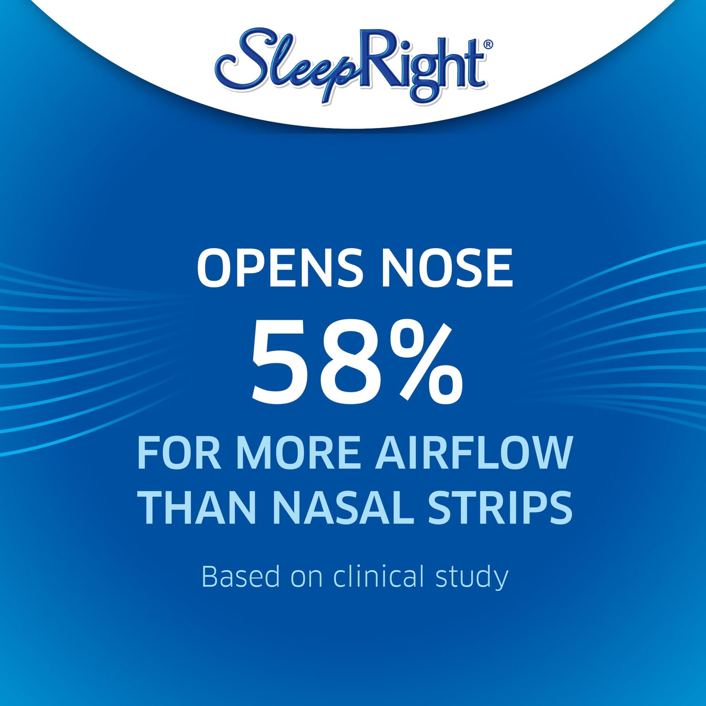 SleepRight Intra-Nasal Breathe Aids Breathing Aids for Sleep Nasal Dilator Snore Reducer - 2 Pack (4 Count)