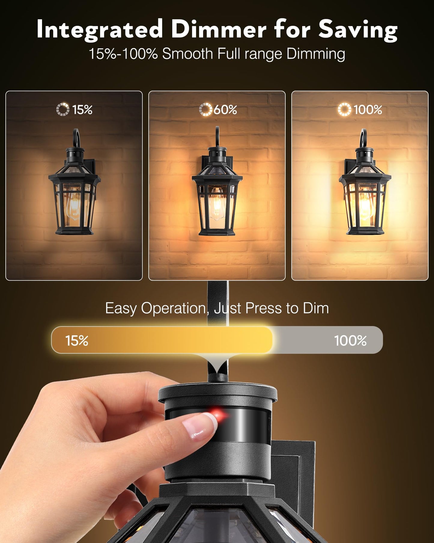 Opaxis Motion Sensor Outdoor Wall Lights  Black Dusk To Dawn Porch Light Wall Mount  Exterior Lighting Fixtures  Outdoor Wall Sconce Lantern With Adjustable Sensor Range  Coach Lights For Garage Patio