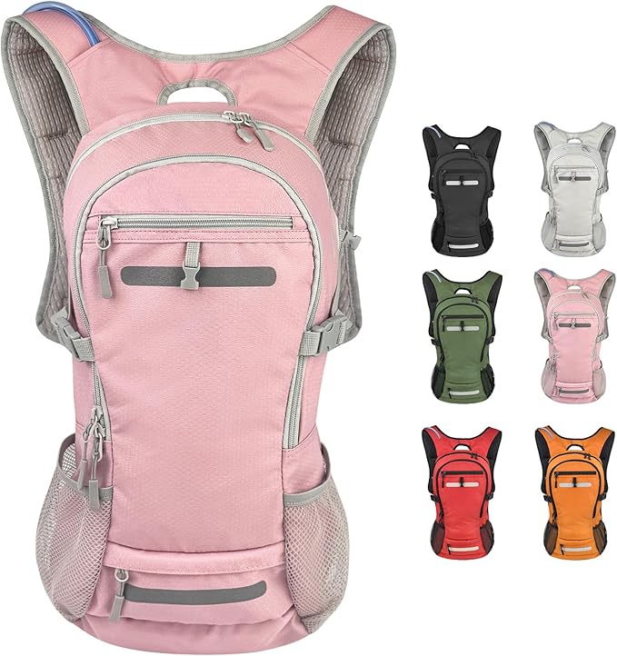Zavothy 20L Multipurpose Hiking Backpack with 3L Water Bladder – Durable Hydration Backpack with Insulated Bladder Compart...