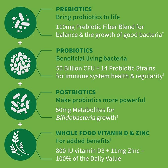 Garden of Life Dr Formulated Probiotics Immune Support & Dr. Formulated Probiotics Organic Kids+ Plus Vitamin C & D