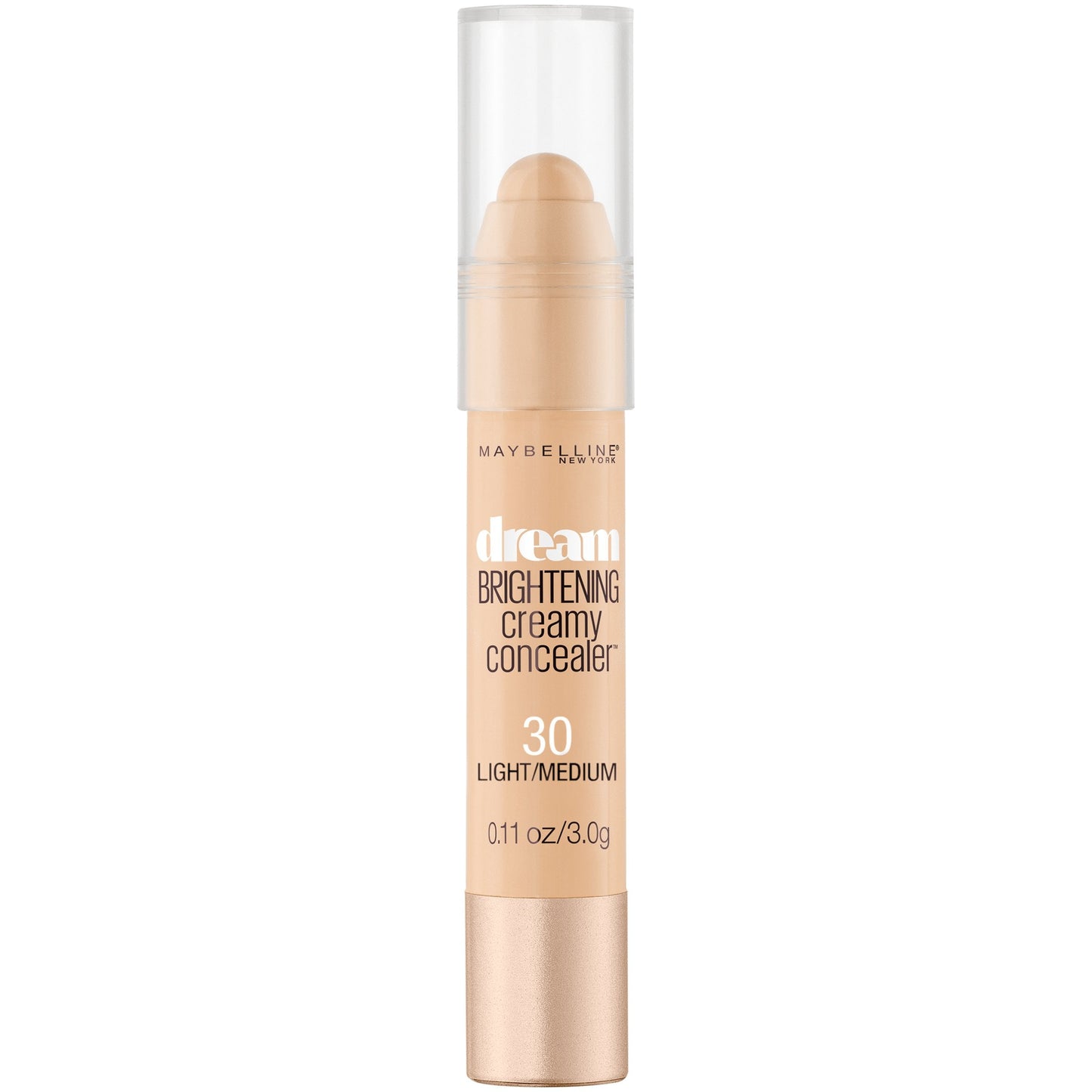 Maybelline Dream Brightening Creamy Concealer, Light/Medium, 0.11 oz.