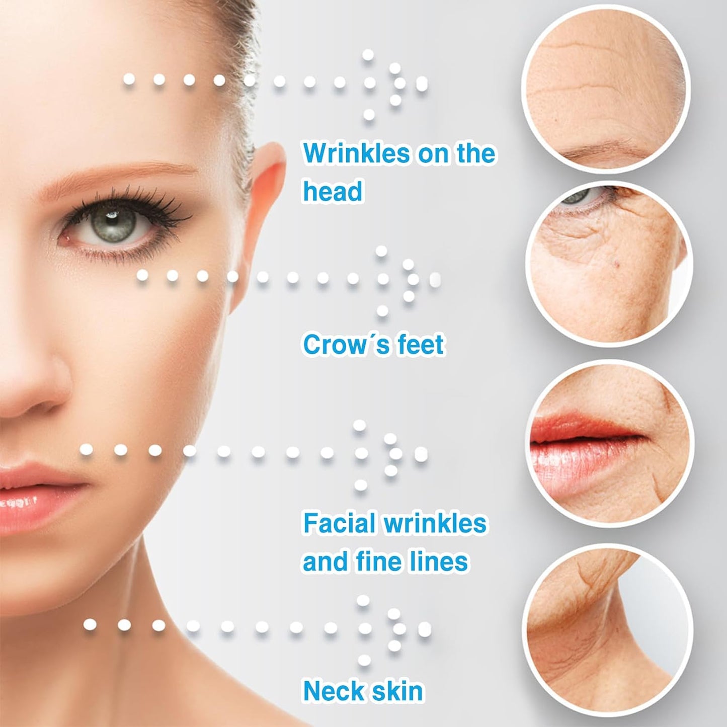Botox Stock Solution Facial Serum, Botox Face Serum for All Skin Types, Vitamin C & Hyaluronic Acid Face Serum for Women, Reduce Wrinkles & Fine Lines, Plump Skin