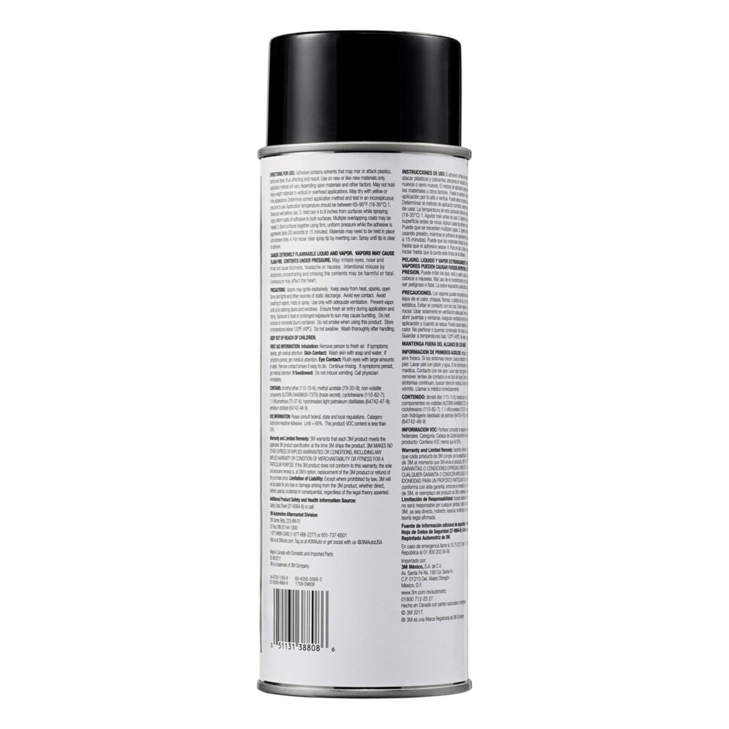 3M Headliner & Fabric Adhesive, 18.1 oz. Aerosol Can (Pack of 2)