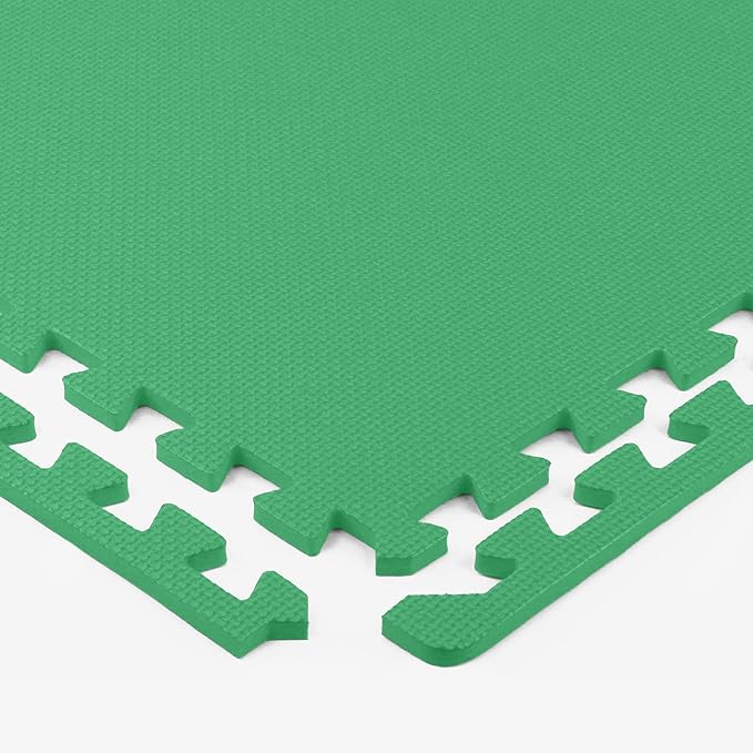 Flooring Inc's 1/2" Soft Non-Toxic Baby Play Mat, Toddler Playmat, Colorful Puzzle PlayMat, Floor Mats for Kids & Babies, EVA Foam Interlocking Tiles for Nursery & Playroom | Blue, 78 Tiles, 312 Sq/Ft