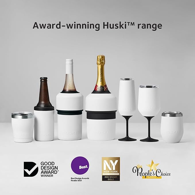 Huski BubbleLock™ Bottle Stopper | NEW | Compact & Convenient Champagne Stopper | Wine & Bar Accessories | Fits in the Huski Champagne Cooler | Wine Gifts