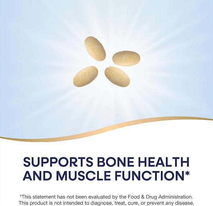 Nature's Way OsteoPrime PLUS Calcium & Magnesium, Supports Bone Health & Muscle Function*, with Vitamins D3 & K2, Vegetarian, 120 Tablets