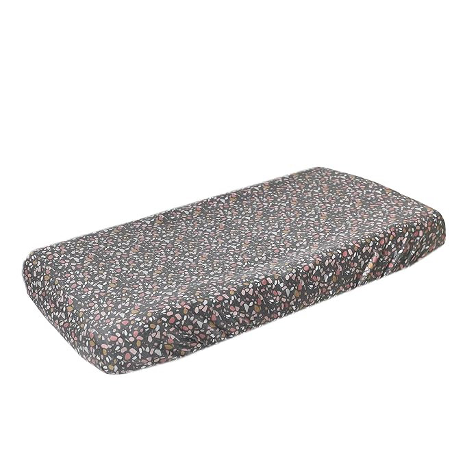 Copper Pearl Premium Knit Changing Pad Cover Soft, Stylish, and Universal Fit for All Standard Diaper Changing Pads, Trendy Design Changing Pad Covers, Gemini