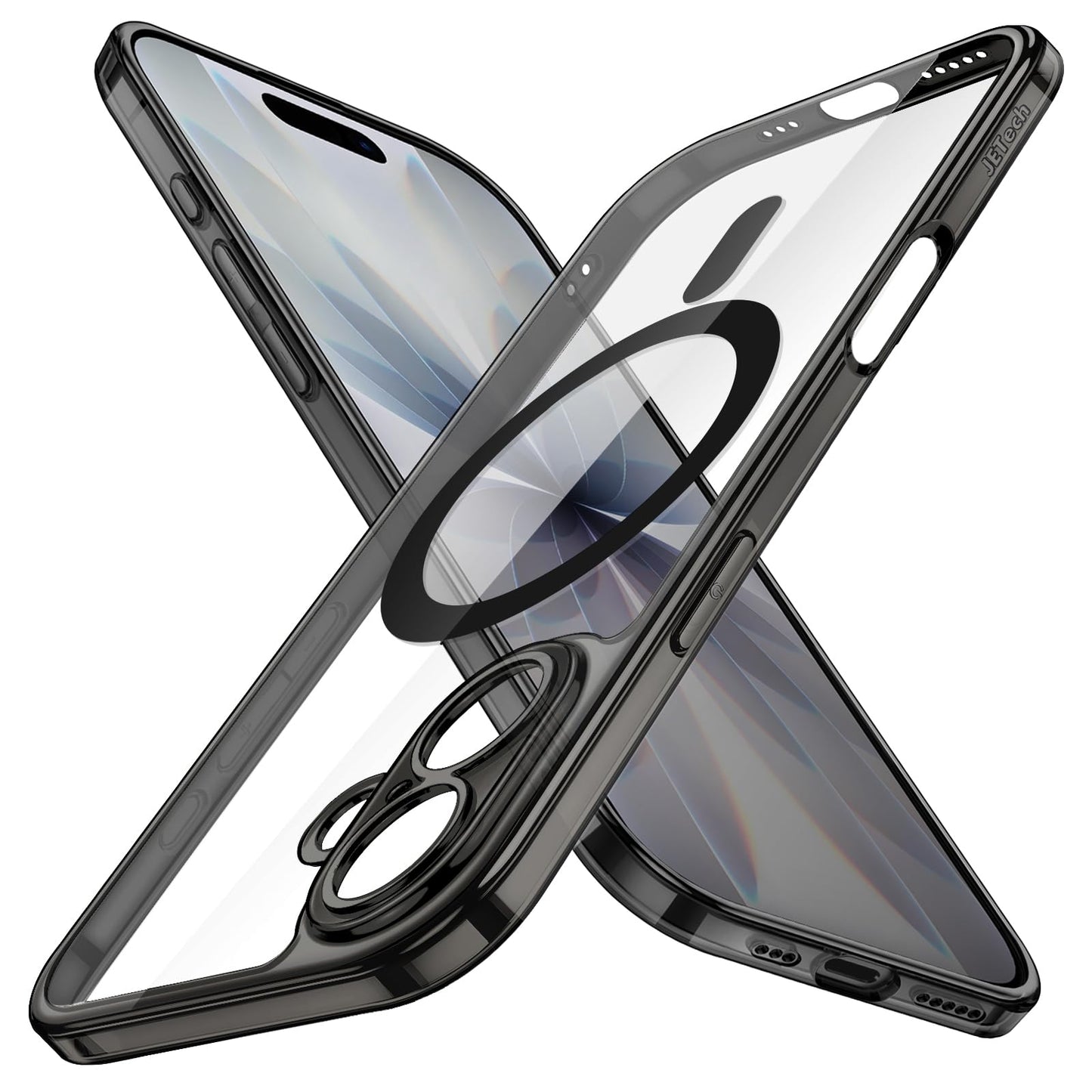 Jetech Magnetic Slim Case For Iphone 17 6.3-Inch Compatible With Magsafe, Camera Lens Full Protection, Ultra-Thin Lightweight Cl