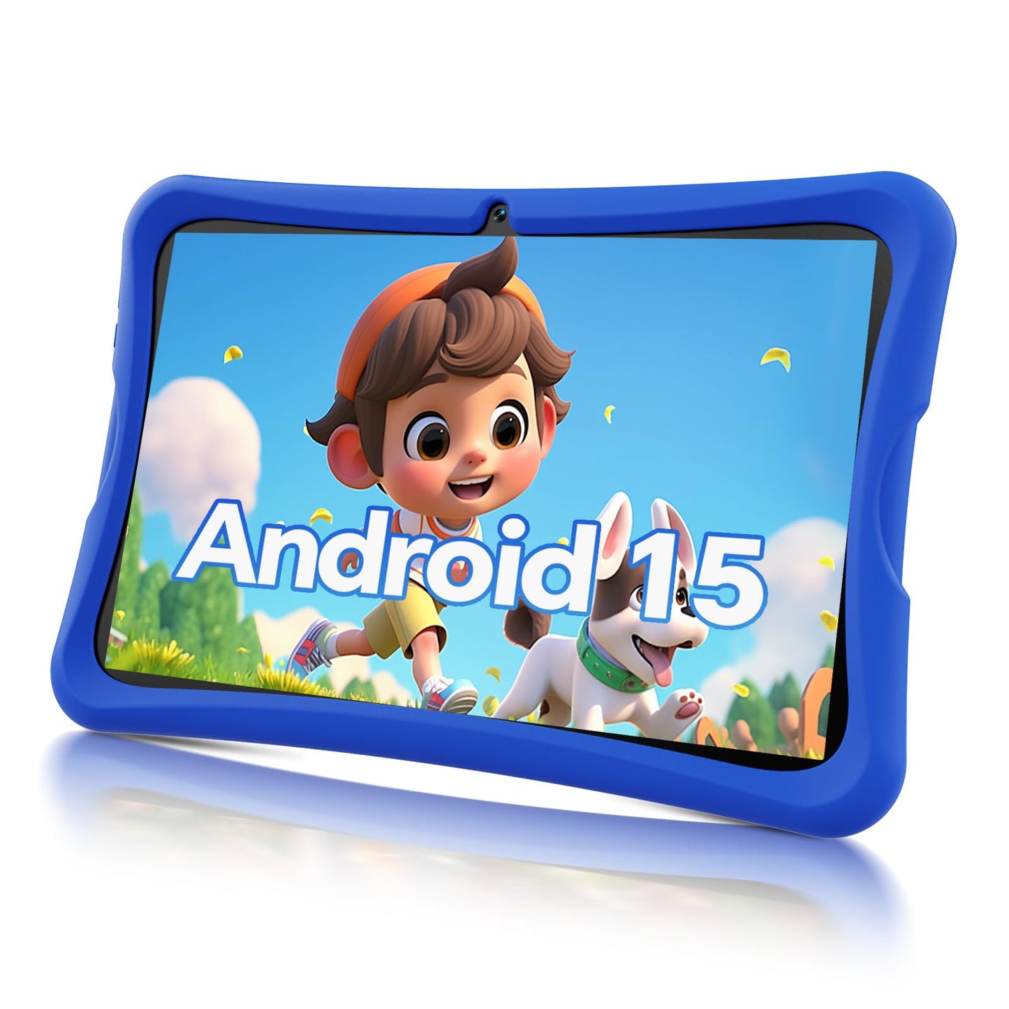 10.1 Inch Kids Tablet Ages 8-15, Android 15 Tablet For Kids,6G+32Gb Up To 128Gb,6000Mah Battery,Dual Camera,Wifi,Bt 5.0,Best Ele