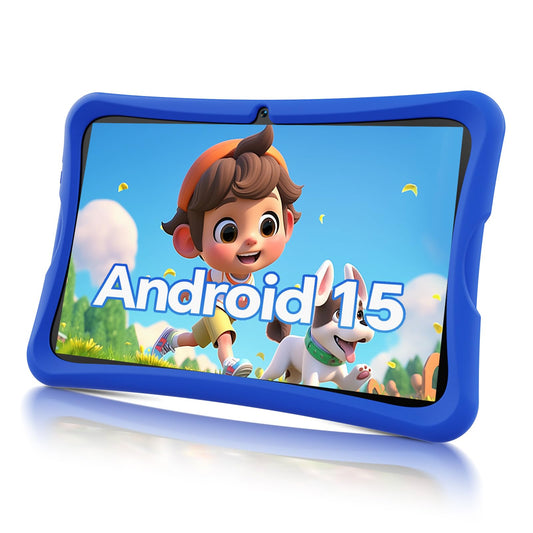 10.1 Inch Kids Tablet Ages 8-15, Android 15 Tablet For Kids,6G+32Gb Up To 128Gb,6000Mah Battery,Dual Camera,Wifi,Bt 5.0,Best Ele