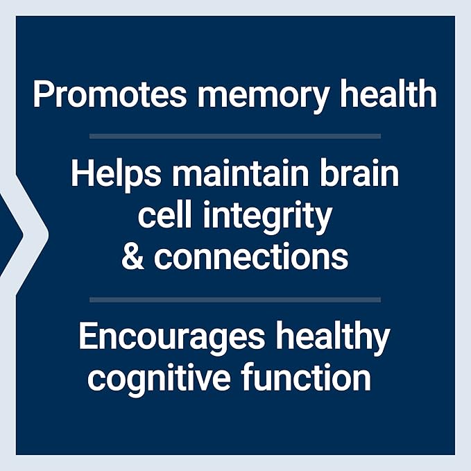 Life Extension Cognitex Alpha GPC – Alpha-Glyceryl Phosphoryl Choline, Phosphatidylserine, Blueberry Extract – A Strong Foundation for Cognitive Health – Non-GMO, Gluten-Free – 30 Softgels