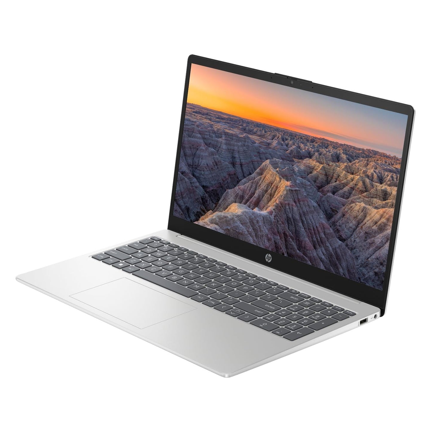 Hp 255 G10 Laptop, 15.6 Fhd Display, Amd Ryzen 5 7530U 2.0Ghz Upto 4.5Ghz, 16Gb Ram, 1Tb Ssd, Webcam, Wi-Fi 6 + Bluetooth 5.3, W