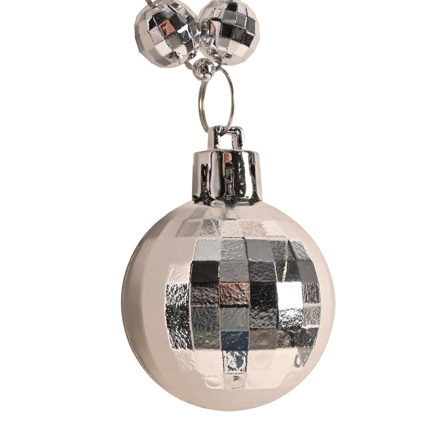 Beistle Disco Ball Beads with Medallion, Multicolor, One Size, Plastic, Model 50143