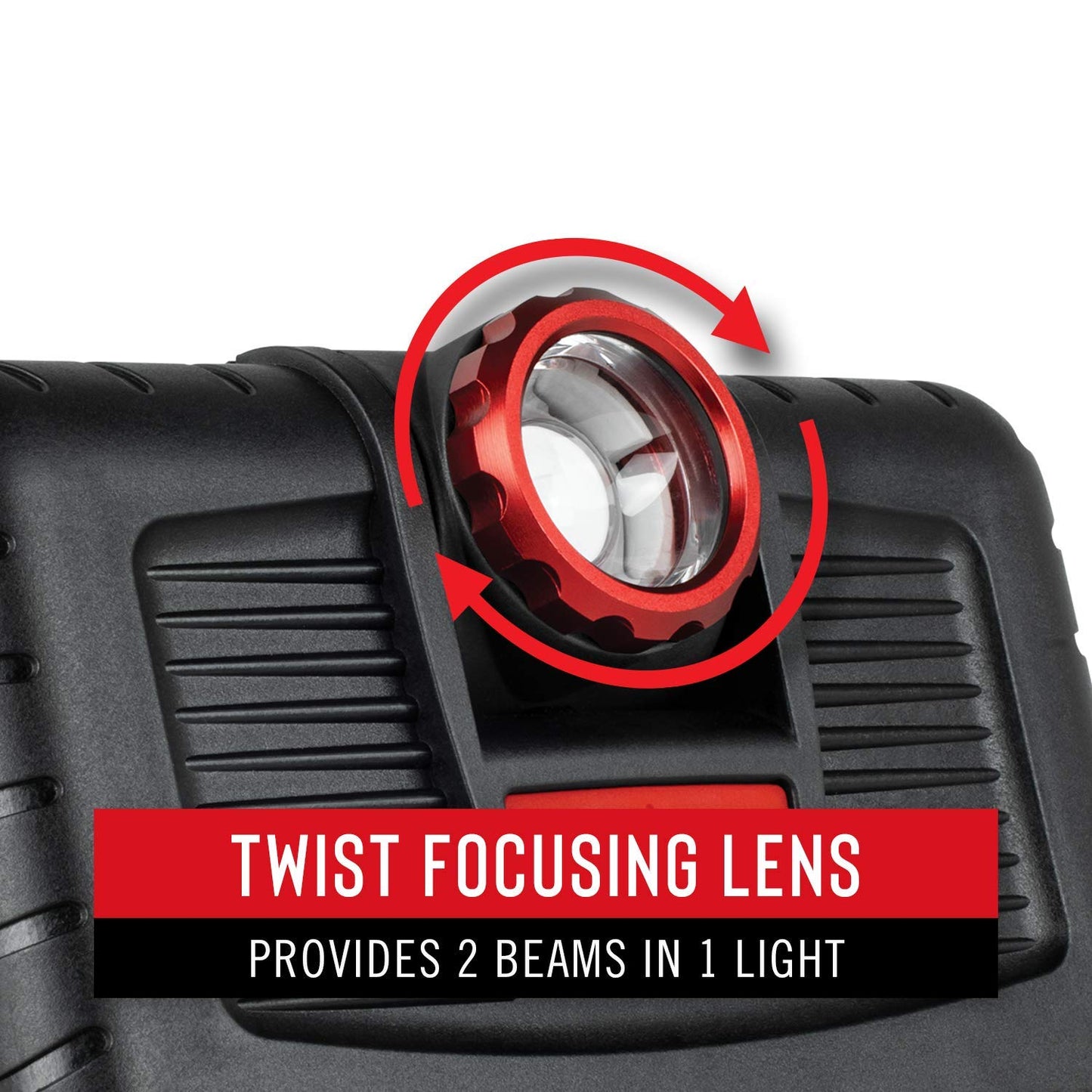 Coast Pm310 1000 Lumen Led Work Light - Alkaline Dual Power, Magnetic Focusing, Model 30363, No Color, No Size