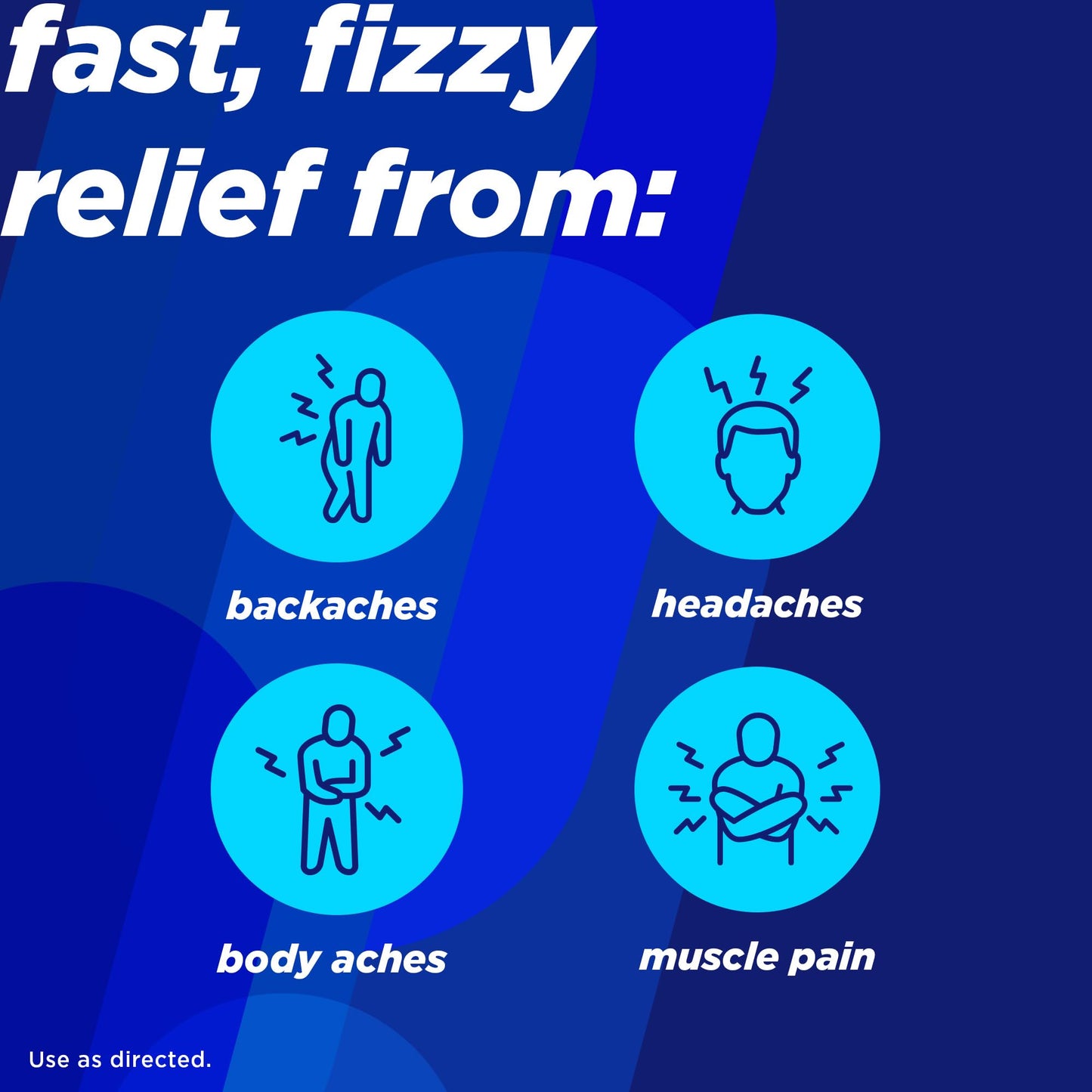 Alka-Seltzer Effervescent Tablets Original Flavor, Fast Multi-Symptom Relief from Headache and Body Ache, Dissolvable Effervescent Fizzy Tablets, Pain Relief Dispenser Pack, 116 Ct