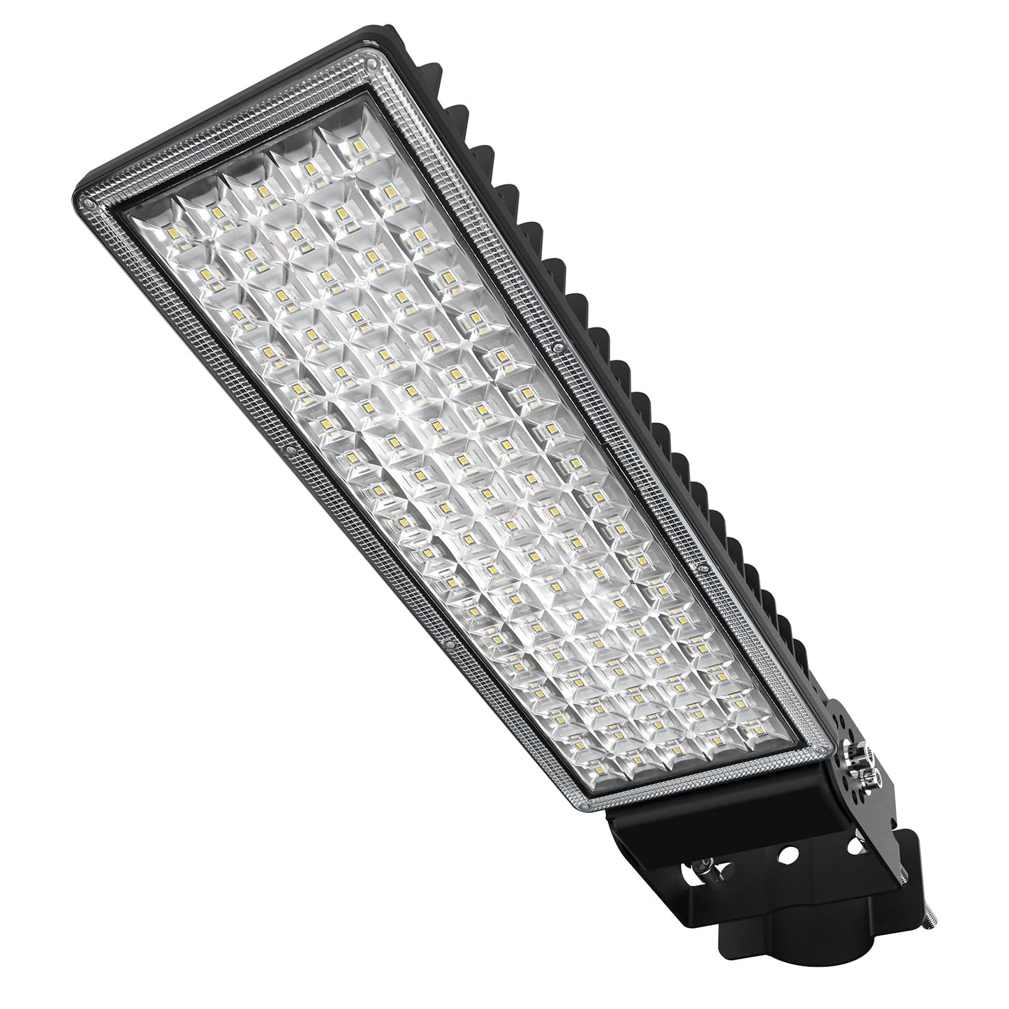 Hodelvju 100W Led Flood Light Outdoor  14000Lm Arena Lights 6500K Daylight White Stadium Lighting Super Bright Street Light Ip67 Waterproof Pole Lights Adjustable Angle For Garten Parking Lot Lighting