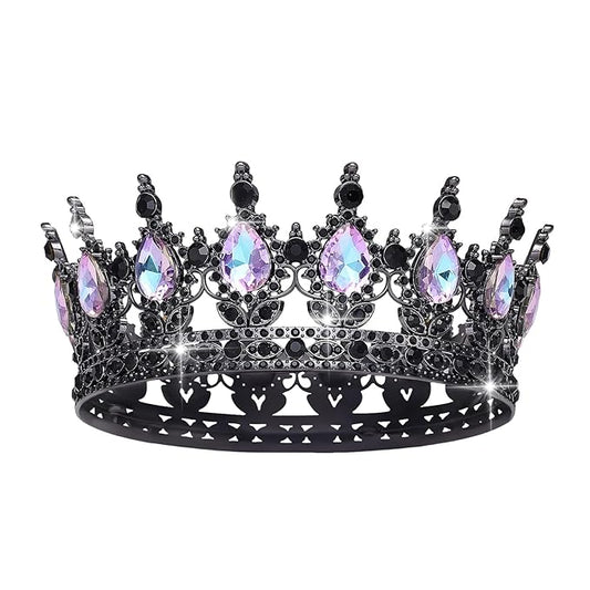 Queen Crown Rhinestone Wedding Crowns and Tiaras for Women Costume Party Hair Accessories Princess Birthday Crown Crystal ...
