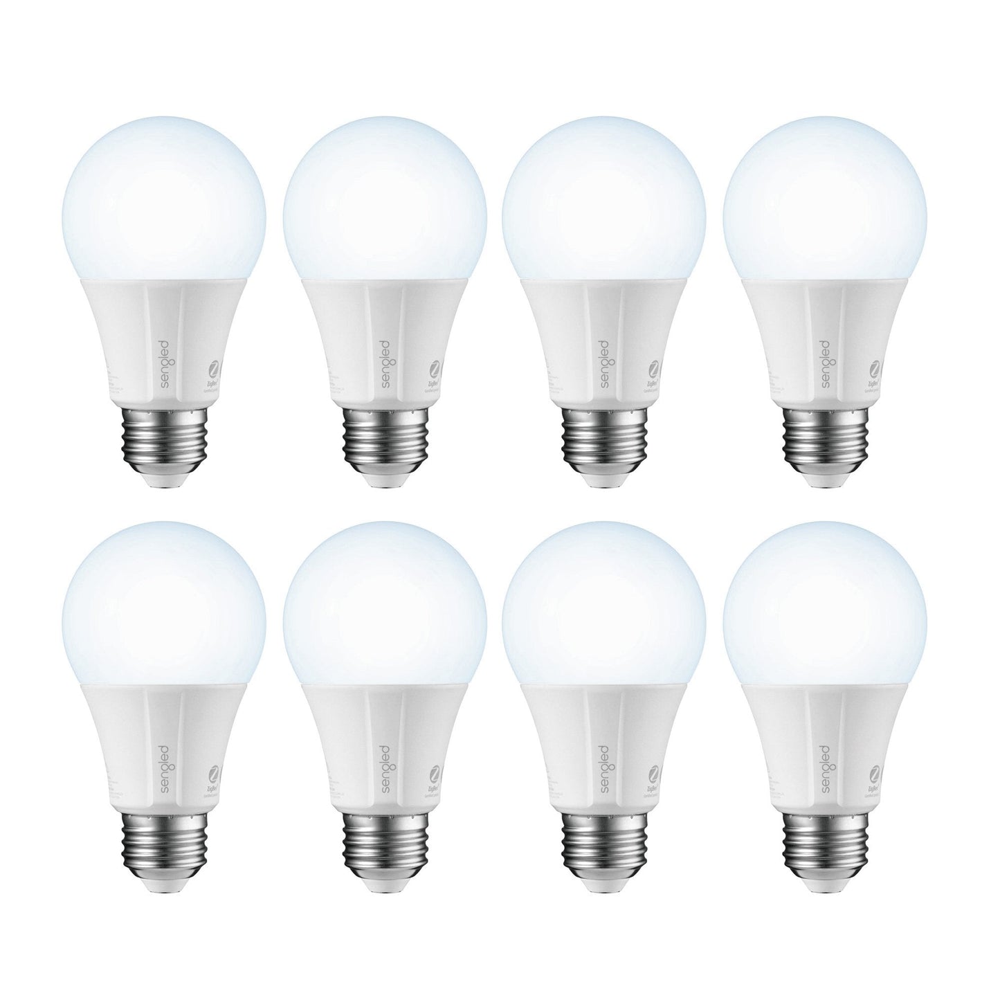 Sengled Zigbee Smart Light Bulbs, Daylight 60W Equivalent A19, 8 Count, Model E11-G14, Works with SmartThings and Echo