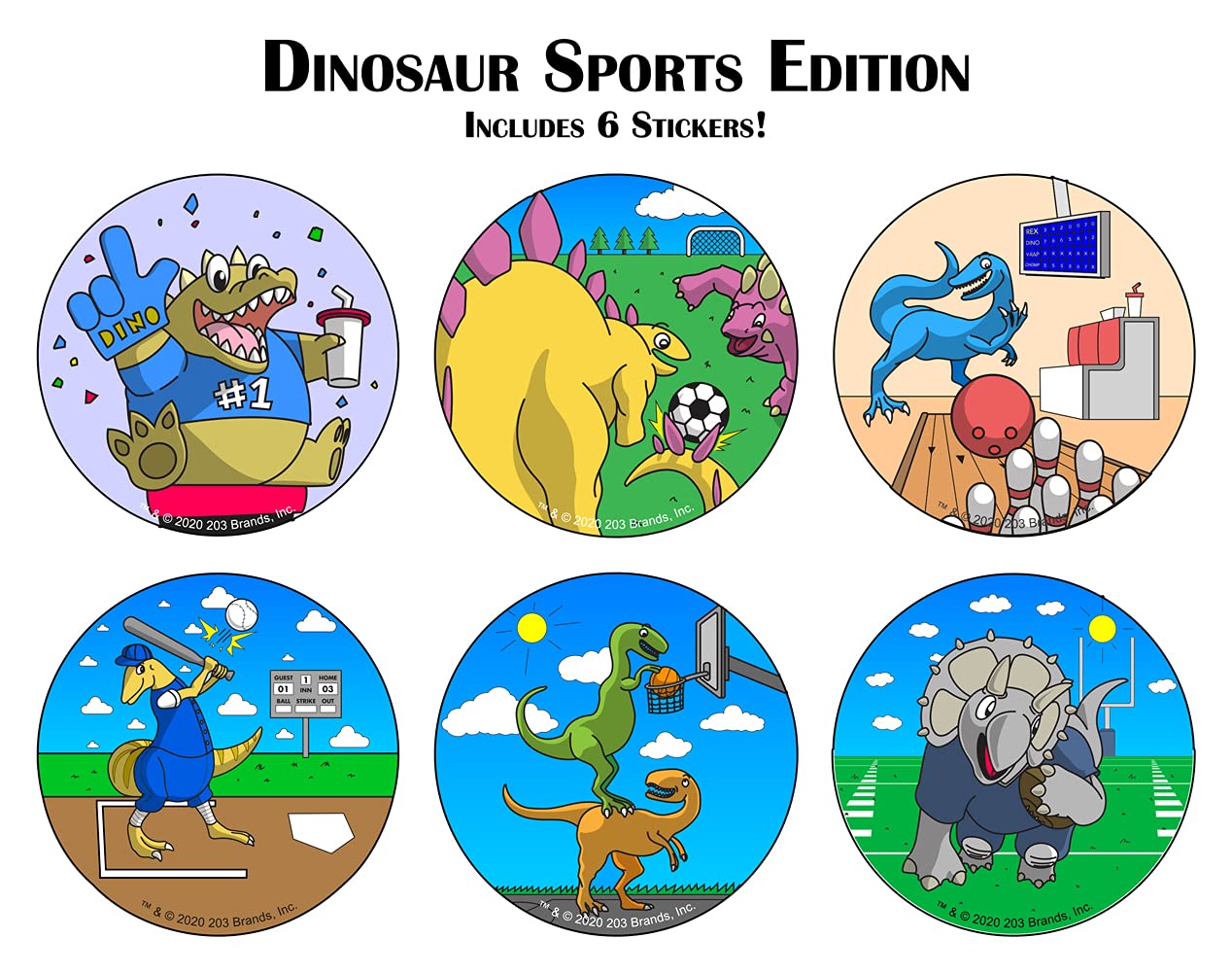 Kidswitch KidSwitch Light Switch Extender - Dinosaur Sports Edition - 3 Count - Plastic