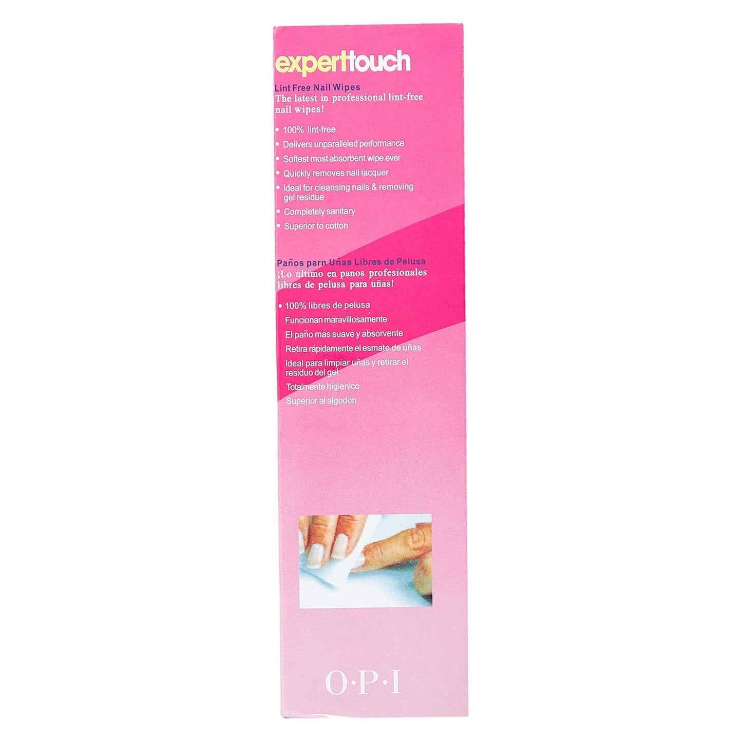 OPI Expert Touch Lint-Free Nail Wipes, 475 Count