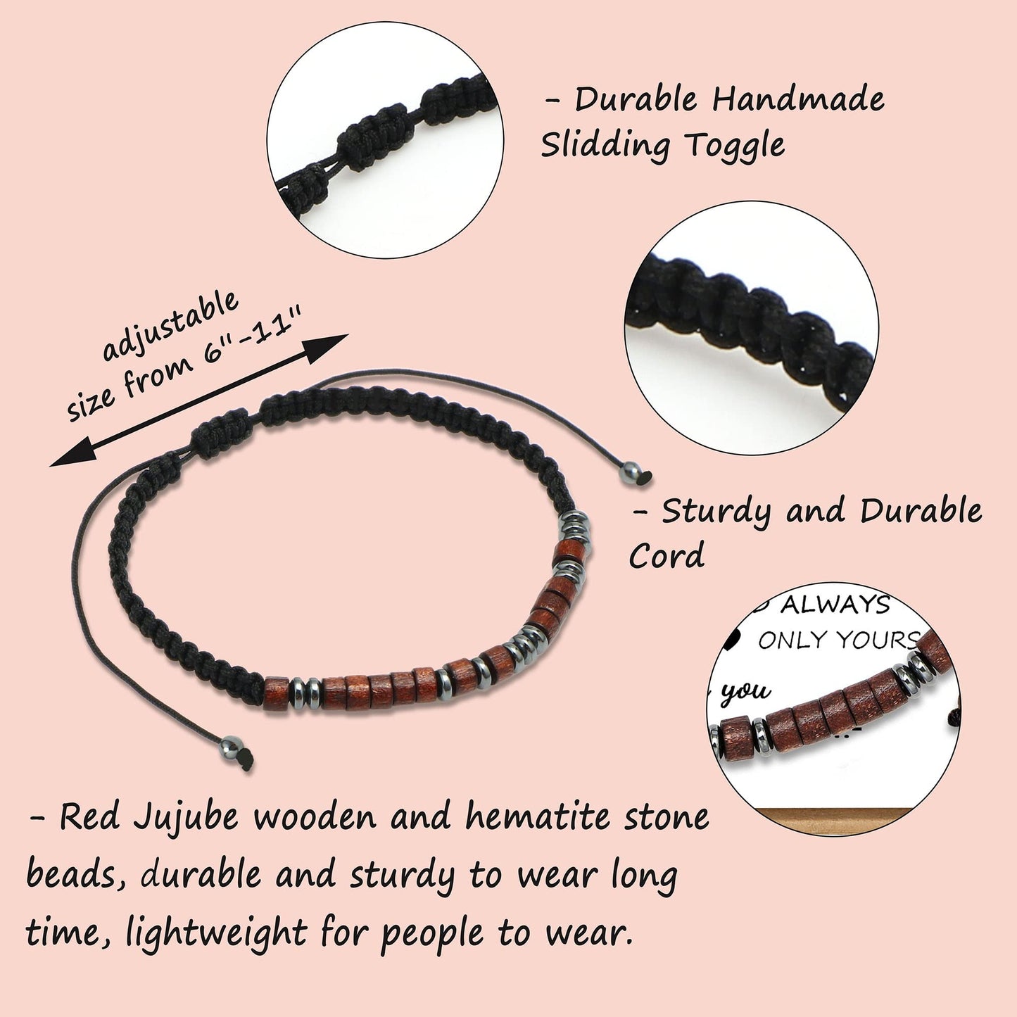 JoycuFF To My Mother in Law Bracelets from Daughter in Law Birthday Mother's Day Thanksgiving Day Christmas Gifts for Mother in