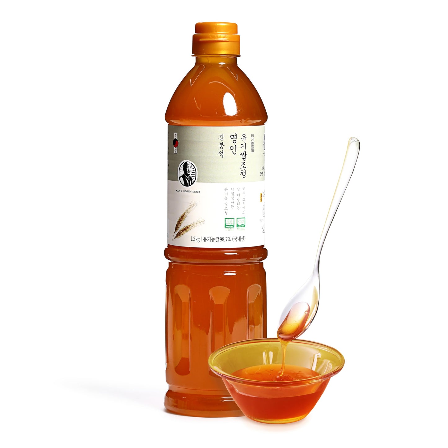 KANG BONG SEOK, Master Organic Rice Jocheong I Korea Food Master I Sugar Free Sweetener I Rice Syrup I Grain Syrup I Barley Malt