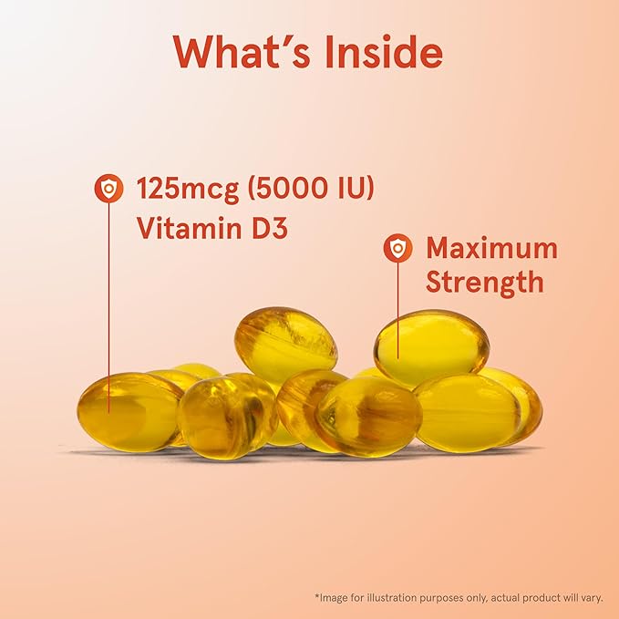 Jarrow Formulas Ubiquinol 100mg 120 Softgels & Vitamin D3 125mcg 100 Softgels Cardiovascular and Immune Support