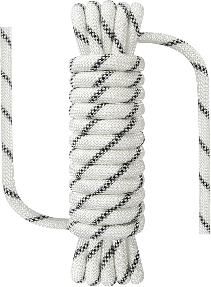 NorthPada 3/8 in x 16 FT Nylon/Polyester Outdoor Rope for Arborist, Swing, Boating, Marine, Floating, Fishing, Rafting, Hi...