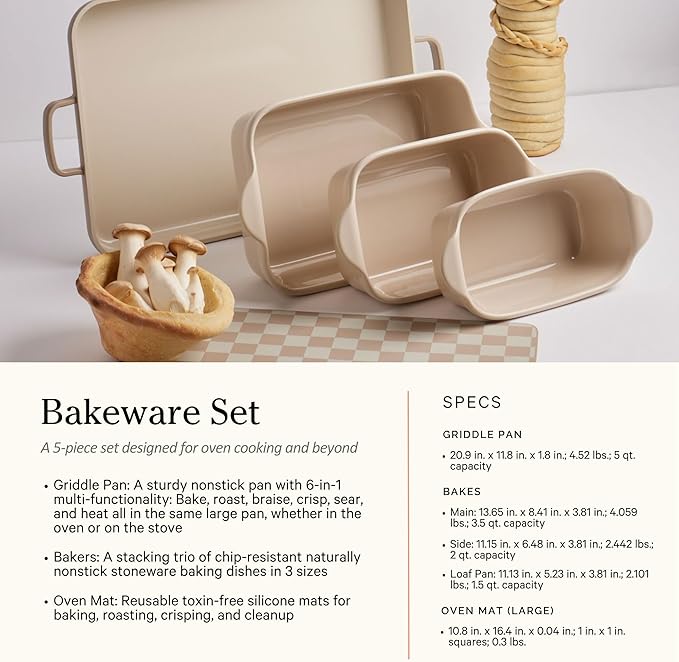 Our Place Ultimate Cookware Set - Complete 18-Piece Set Including the Always Pan, Perfect Pot, and Bakeware Set | Multifunctional, Toxin-Free Nonstick | Replaces 44 Pieces | Char