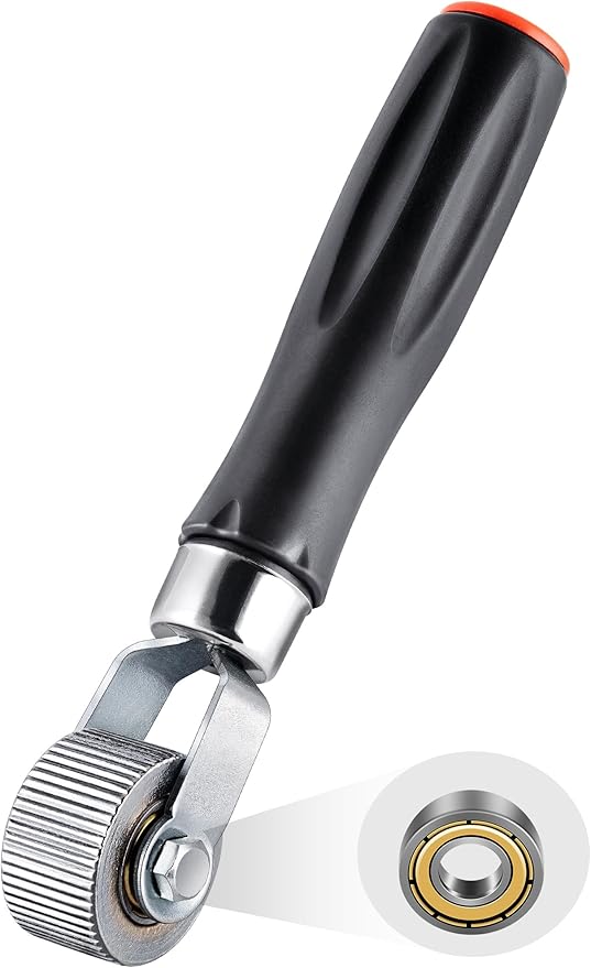 LUMITECO Car Audio Sound Deadening Roller Seam Roller, Heat Abatement Mat Noise Roller Sound Insulation Tool for Auto, Sou...