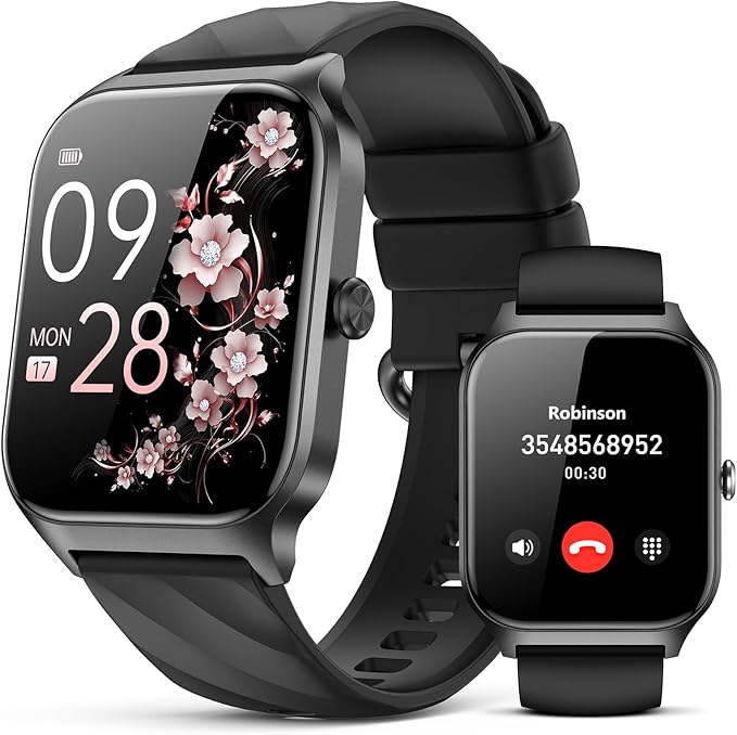 Smart Watch for Women Men,(Answer/Make Call) 1.83'' Fitness Activity Tracker Smartwatch for Android iPhone iOS Compatible,...
