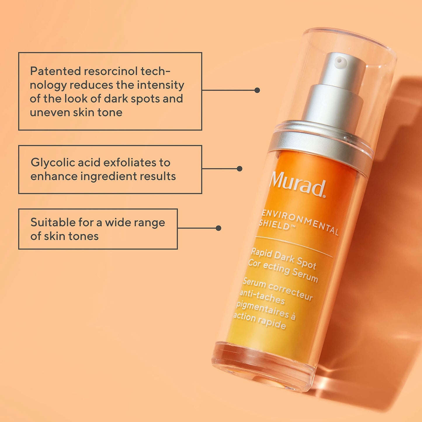 Murad Rapid Dark Spot Correcting Serum - Skin Brightening Face Serum for Hyperpigmentation - Dark Spot Remover for Face - Glycol