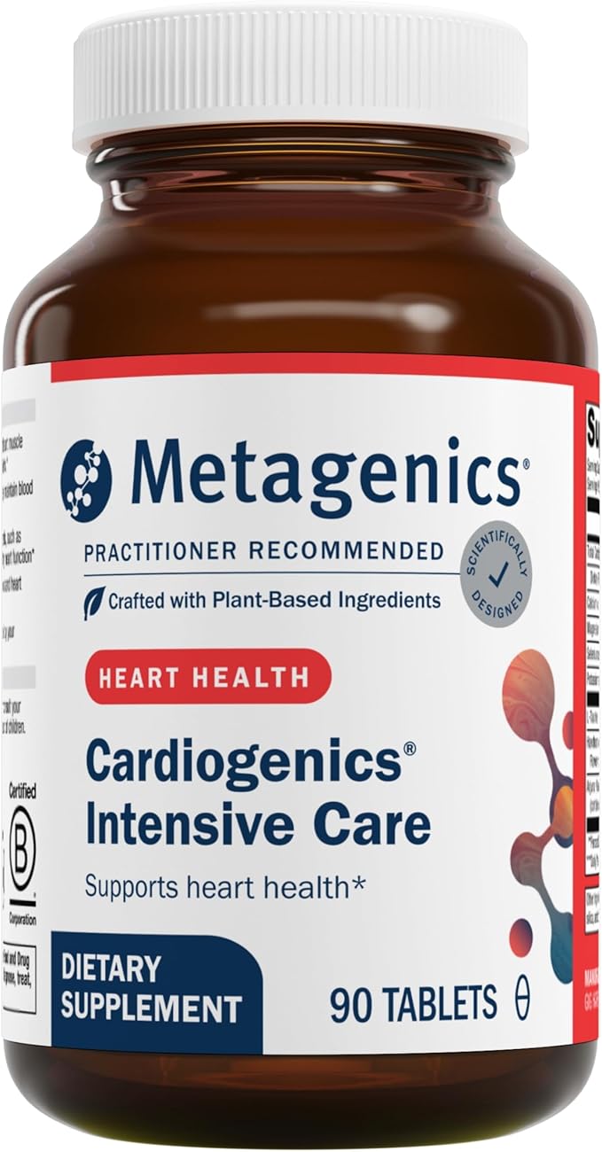 Metagenics Cardiogenics Intensive Care Tablets, 90 Count