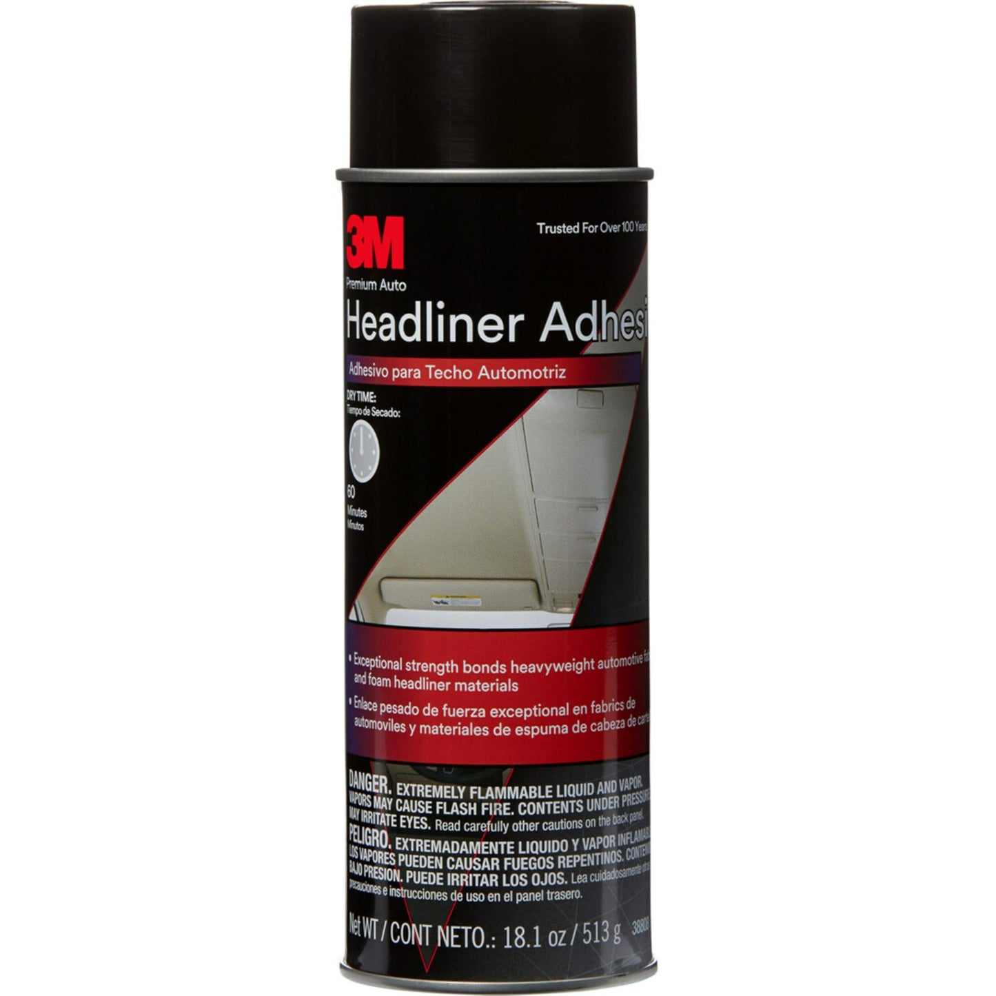 3M Headliner & Fabric Adhesive, 18.1 oz. Aerosol Can (Pack of 2)