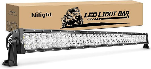Nilight LED Light Bar 42Inch 240W Spot Flood Combo Driving Lamp Roof Bumper Off Road Lights LED Work Light Pods for Trucks...