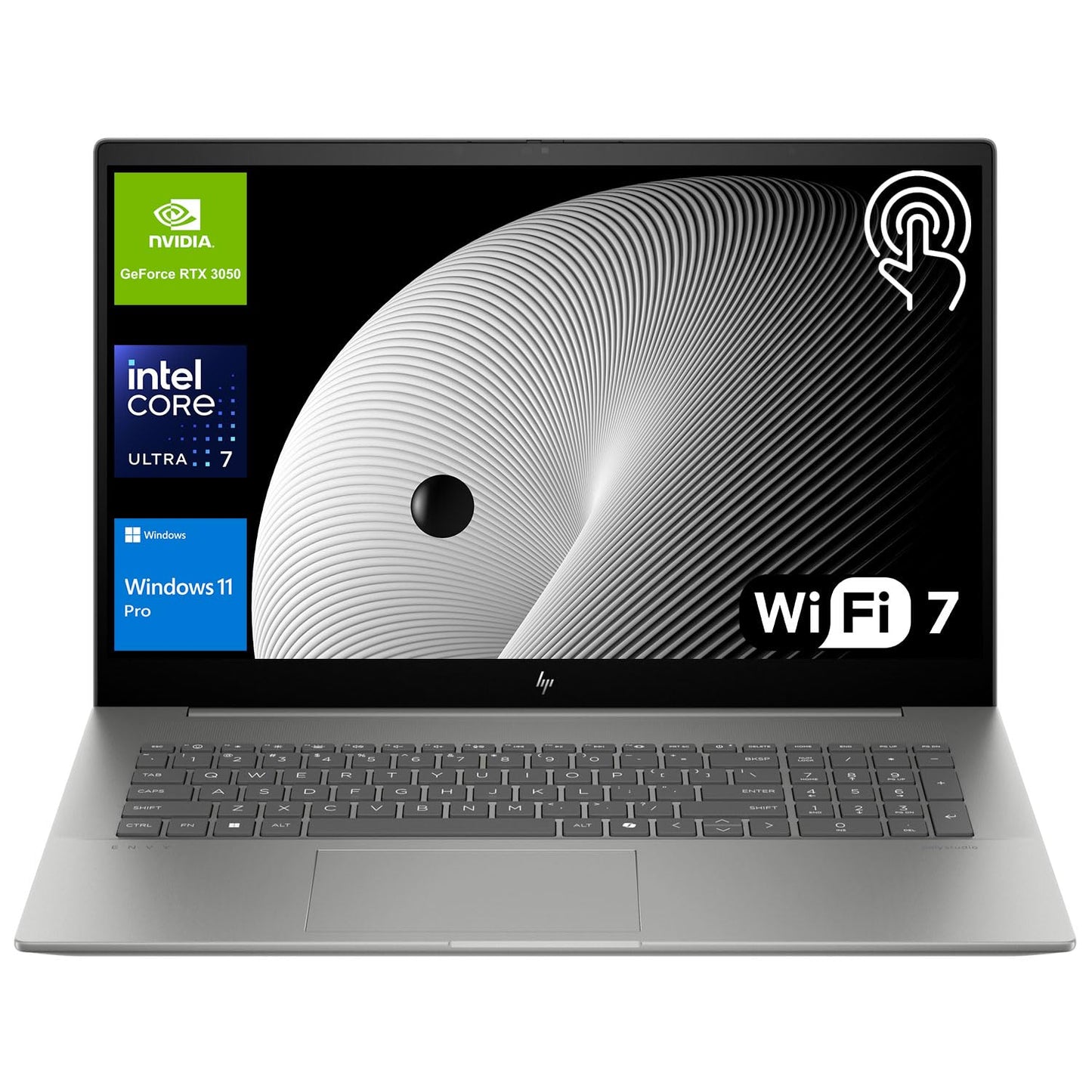 Hp Envy Business Laptop, 17.3 Fhd Touchscreen, Intel Core Ultra 7 155U, Nvidia Geforce Rtx 3050, 32Gb Ddr5 Ram, 1Tb Ssd, Hdmi, T