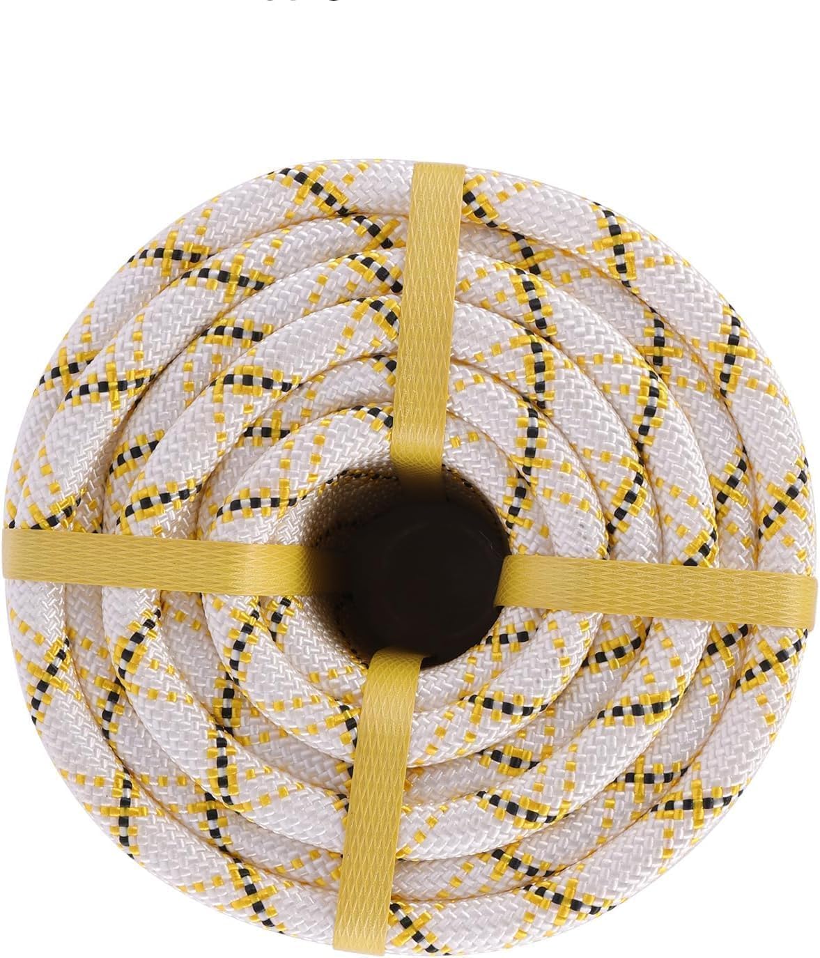 Arborist Rope Climbing Rope（1/2 Inch x 150ft） 48 Strands Bull Rope for Construction Climbing Swing Sailing
