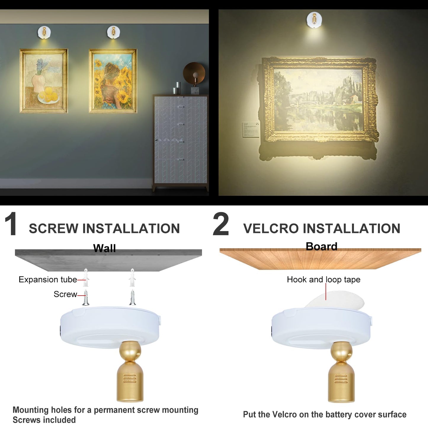 Hamvidne Rechargeable Led Spotlight  Indoor Battery Operated Spotlights With Remote  3 Lighting Modes Up Lights For Plants  Dimmable Timer Picture Lights For Wall Art discomfort-reducingting Tree Spotlight