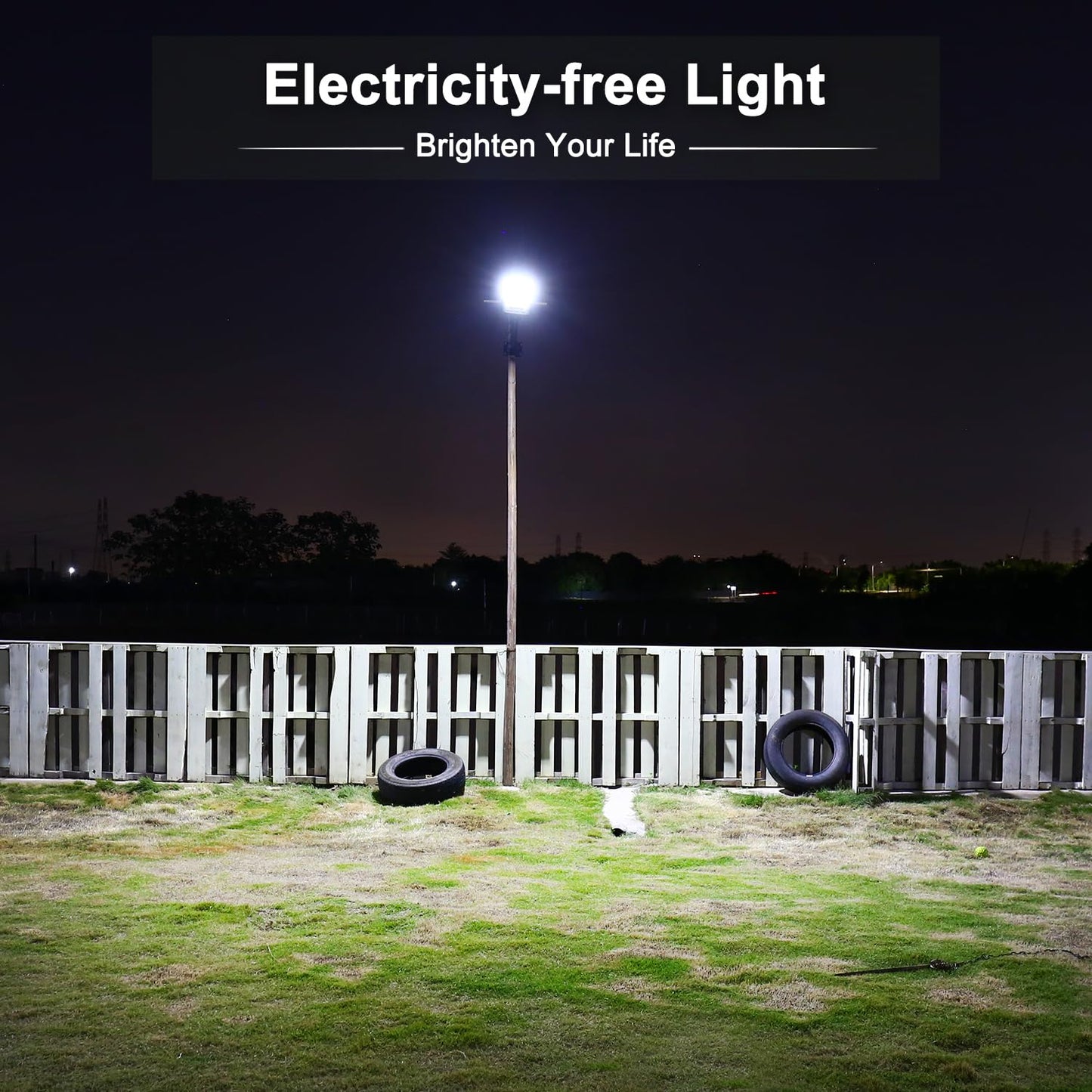 KingHe Solar Street Lights Outdoor, 6000K, 276 LEDs, Motion Sensor, Remote Control, 2 Packs, Black, Model KINGHE-BBG12G1