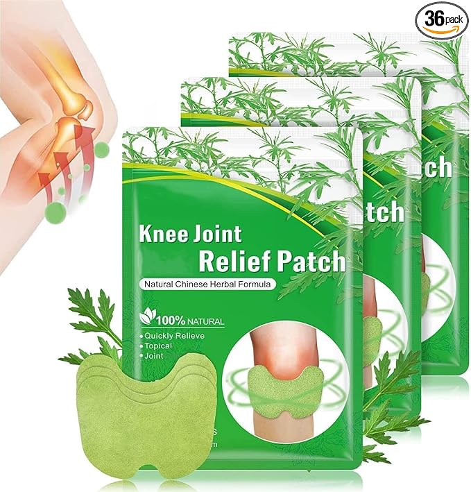 Edumaision Natural Knee Joint Patches 36Pcs, Joint Patches, Knee Joint Relief Patches