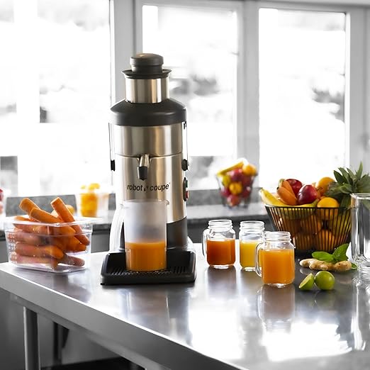 Robot Coupe J80 Ultra Automatic Juicer with Pulp Ejection - 120V, 3000 RPM
