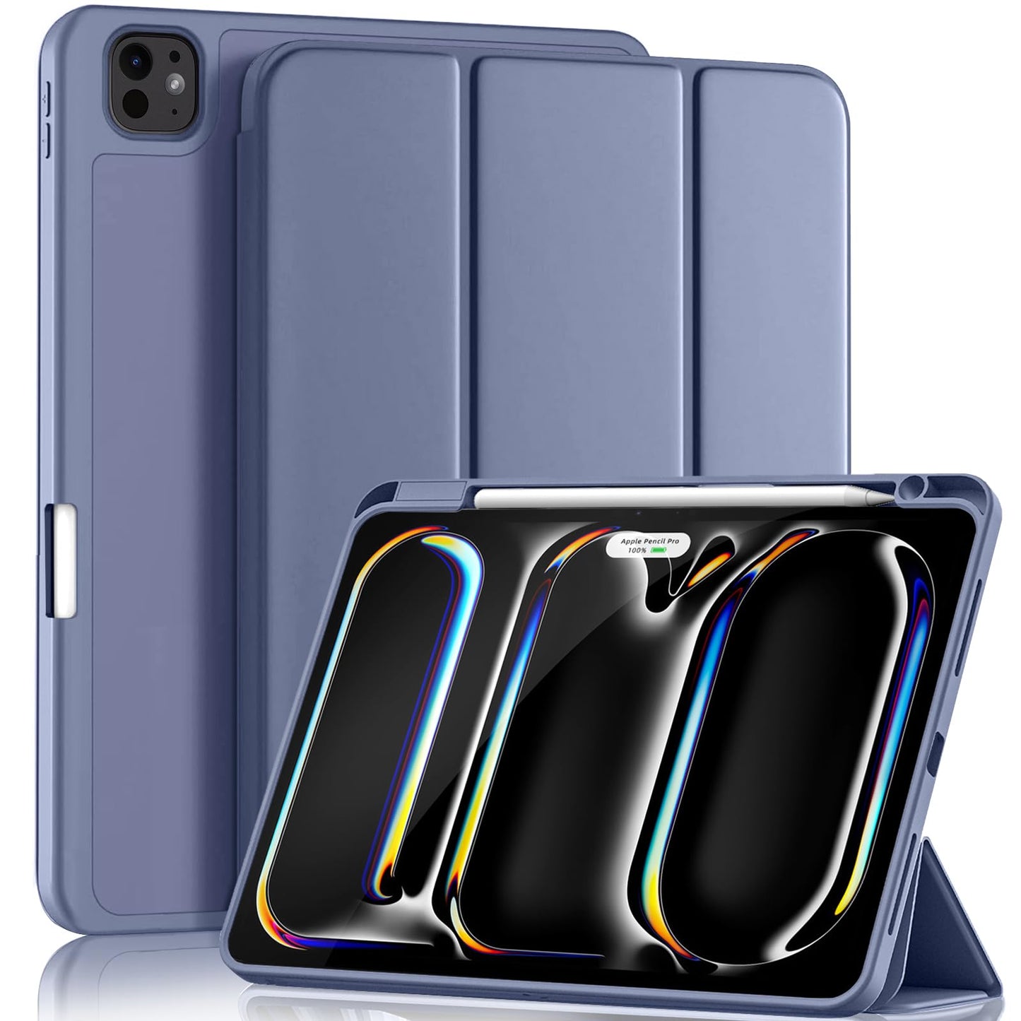 Yuloigan Designed for iPad Pro 11 Inch Case 4th Generation with Pencil Holder  for iPad 11 Pro Case 4th/3rd/2nd Gen  Protective Cover with Soft Smooth TPU Back for iPad Pro 11 Case  PeacockBlue-New