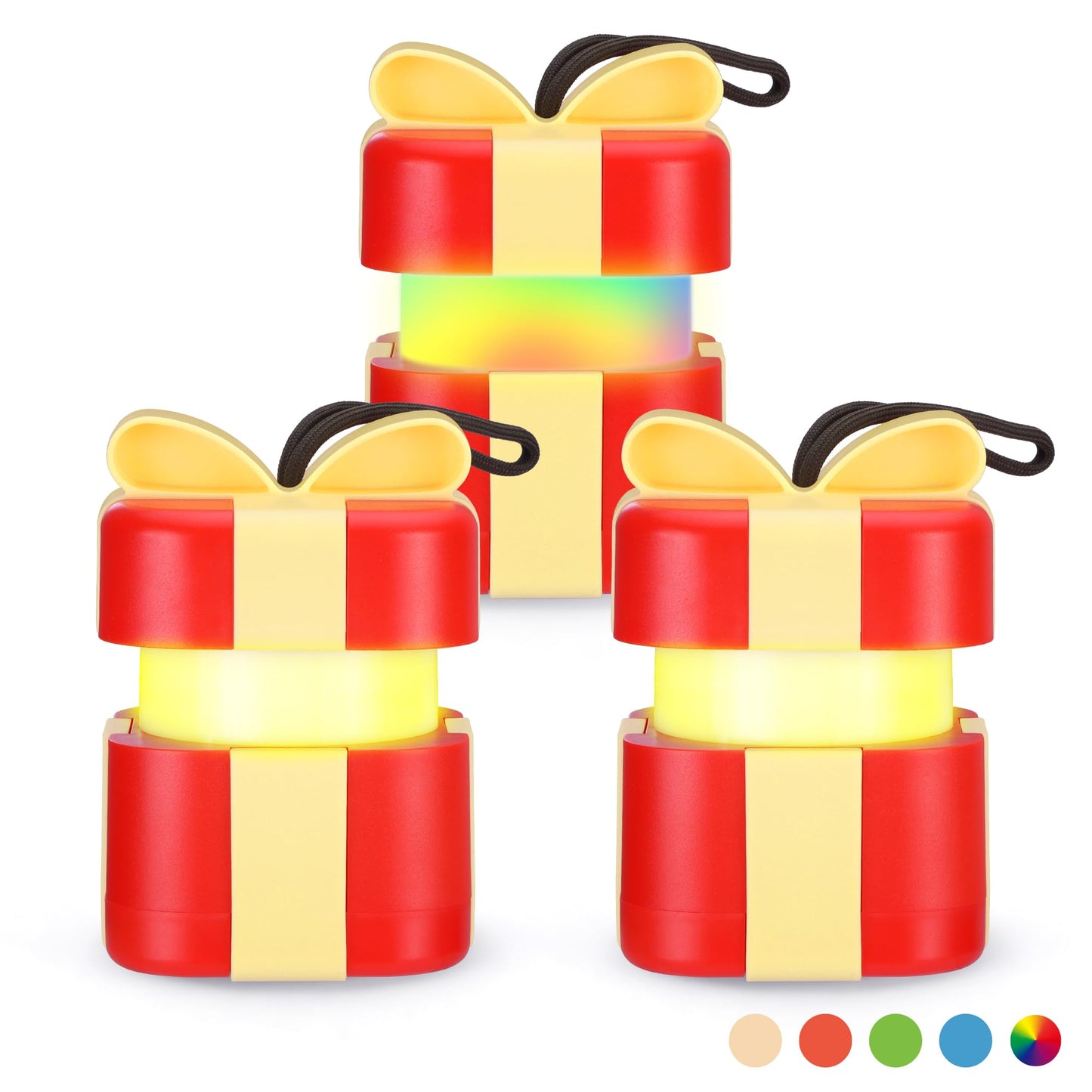 Christmas Gift Everbrite Christmas Gift Box Lantern 3 Pack  5 Light Modes Holiday Decoration Presents For Women And Men  Aaa Batteries Contained Stocking Stuffers  Christmas Lights Indoor & Outdoor