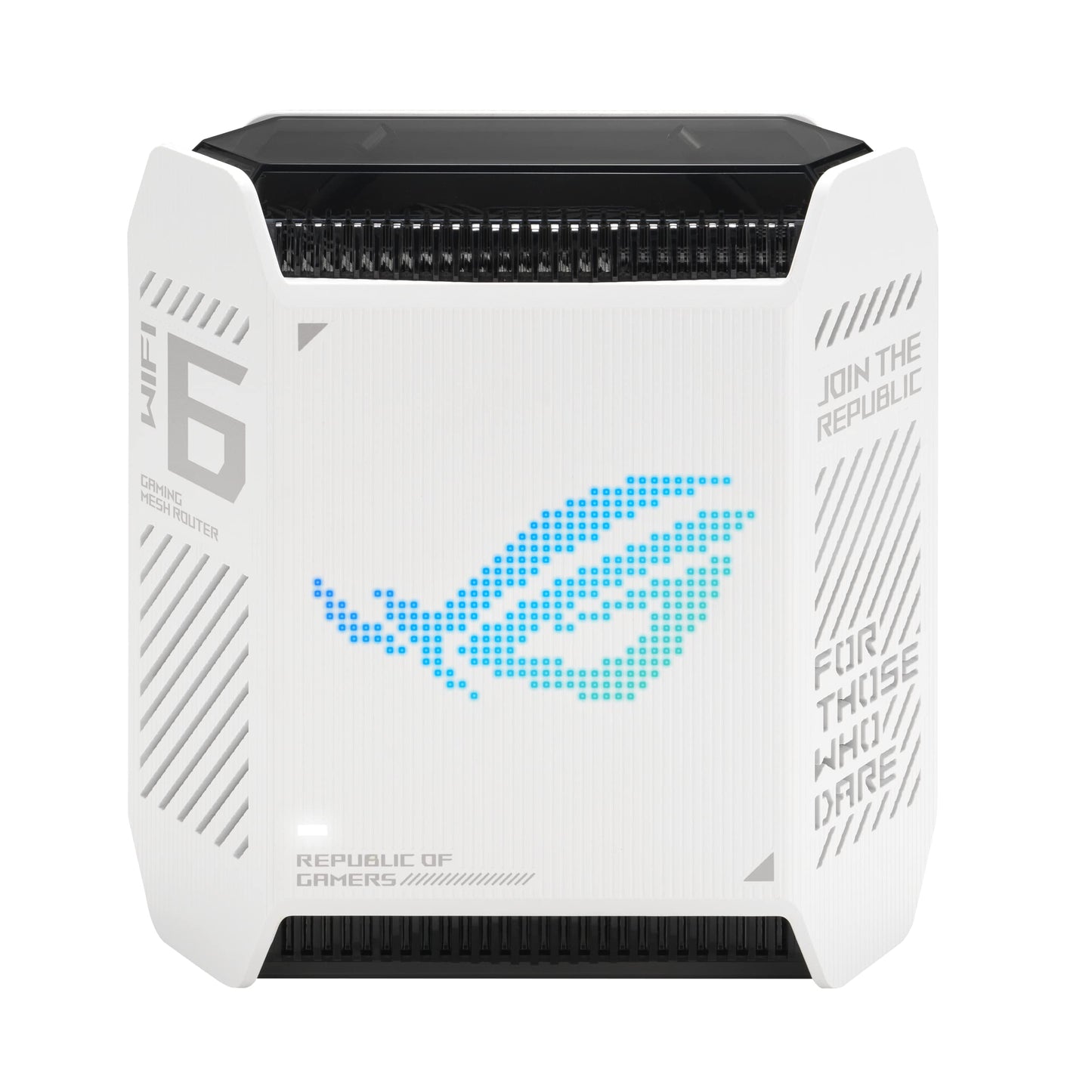 ASUS ROG Rapture GT6 Tri-Band WiFi 6 Gaming Router, 2,900 sq ft Coverage, 2.5 Gbps, Moonlight White