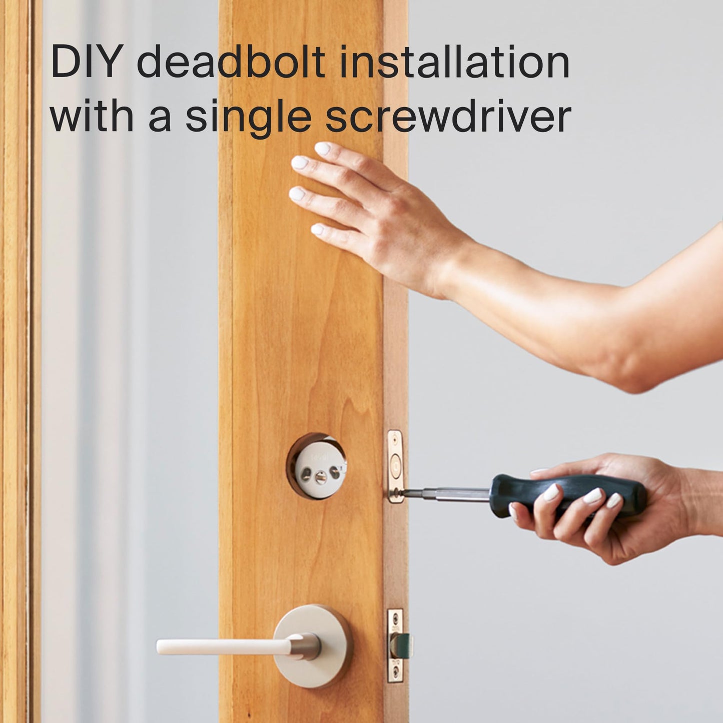 Level Bolt Smart Deadbolt with Keypad - Make Your Lock Smart & Keep Your Existing Hardware and Keys - Keyless Entry via Level App (iOS & Android) - Works with Apple Home