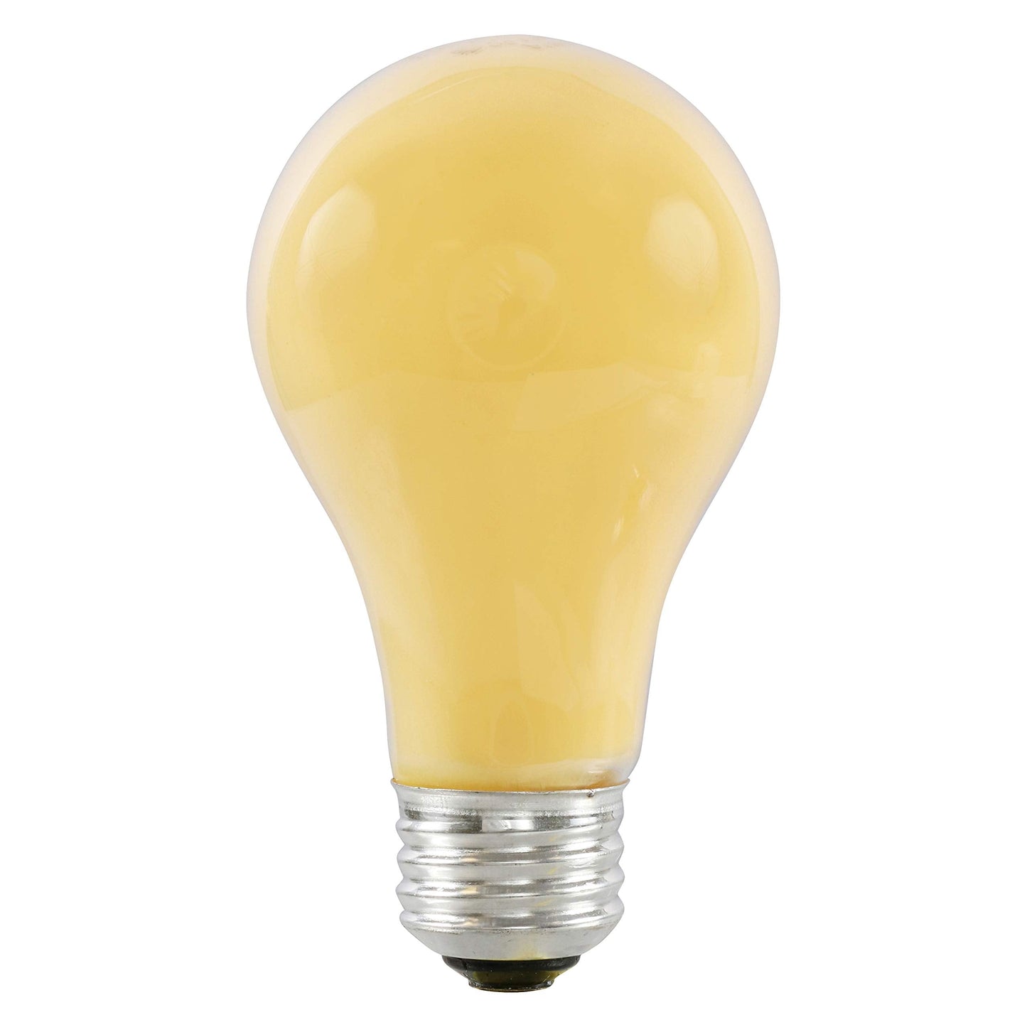 Ledvance A19 Bug Light, 100W Yellow, 120V, Clear Glass, 2 Pack, Model 12763