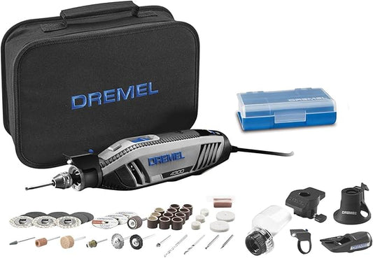 Dremel 4300-5/40 High Performance Rotary Tool Kit with LED Light- 5 Attachments & 40 Accessories - Ideal for Grinding, Cut...