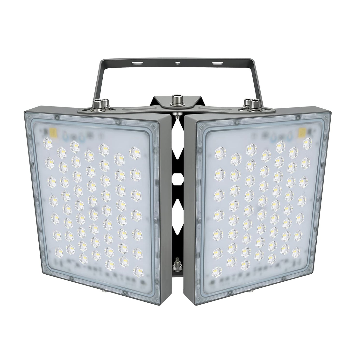 Stasun Led Flood Light Outdoor  200W 18000Lm Outdoor Lighting  5000K Daylight White  Adjustable Heads  Ip66 Waterproof Outside Security Floodlights For Yard  Court  Stadium  Parking Lot